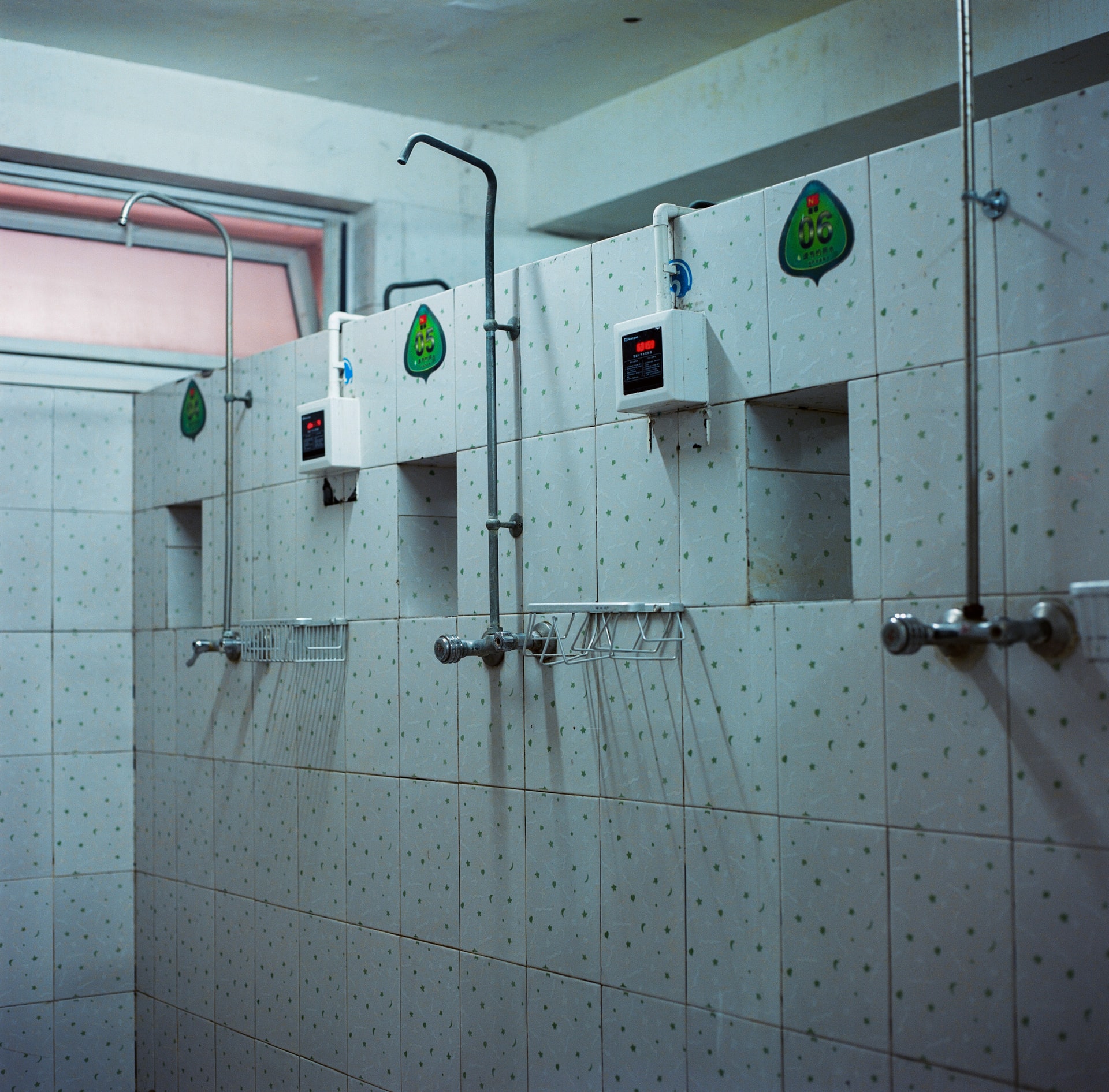 water flow for shower room improved by booster pumps